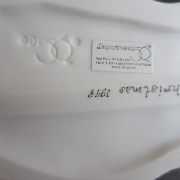 Department 56 Our Own Village Park Bench Colonial House of Collectibles box VTG - Picture 5 of 13